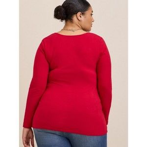 Red Foxy Sweetheart Twist Top- Torrid 2- NWT
